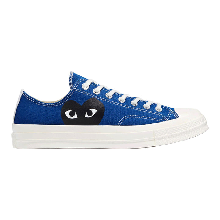 Converse Black Heart Blue Low Top