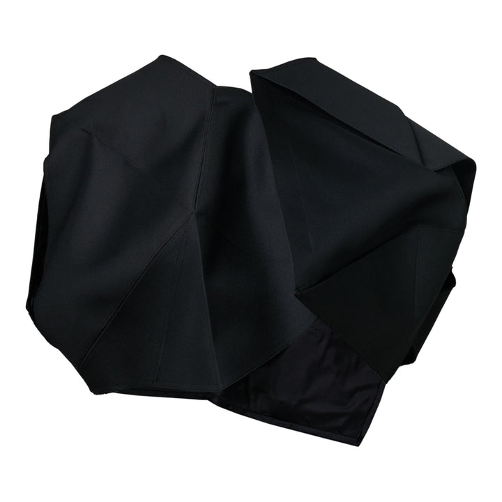 Club21 - COMME des GARCONS - Polyester Gabardine Medium Cape - CAPES - Black