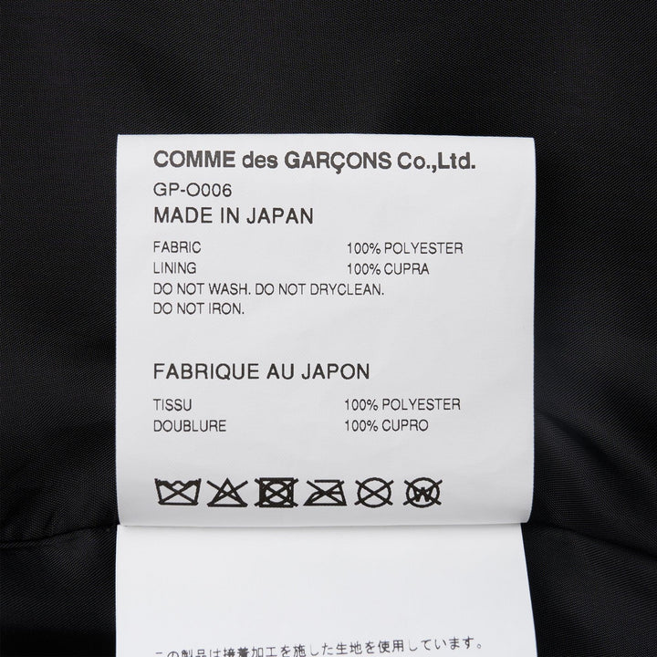 Club21 - COMME des GARCONS - Polyester Tropical Structural Dress - WOVEN DRESSES - Black