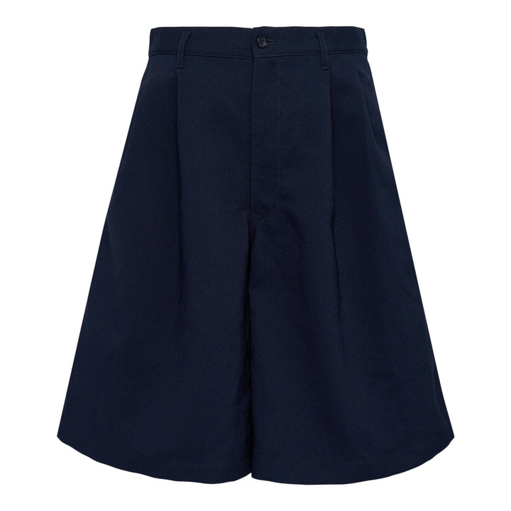 Club21 - COMME des GARCONS SHIRT - Polyester Twill Pocket Patch Shorts - WOVEN PANTS - Navy