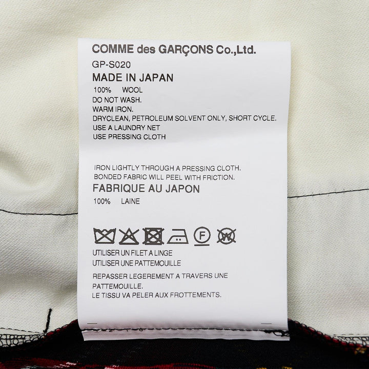 Club21 - COMME des GARCONS - Wool Tartan Check 1 Pattern Skirt - SKIRTS - Red