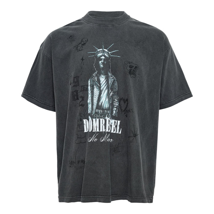 Club21 - DOMREBEL - Gotham T-Shirt - TEES - Black