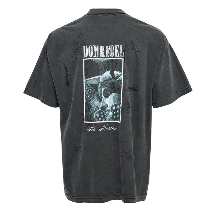 Club21 - DOMREBEL - Gotham T-Shirt - TEES - Black