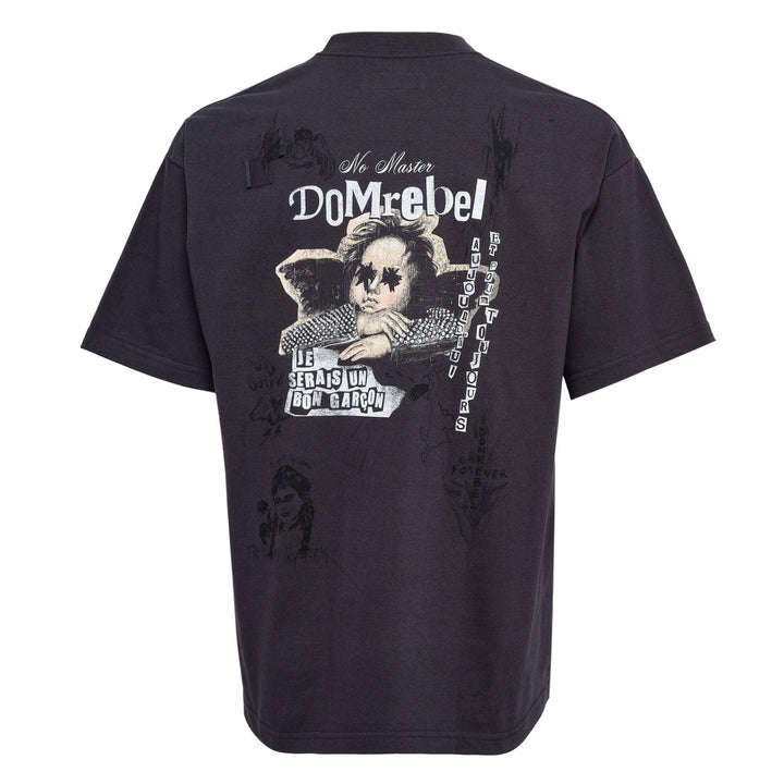 Club21 - DOMREBEL - Lil Reb T-Shirt - TEES - Black