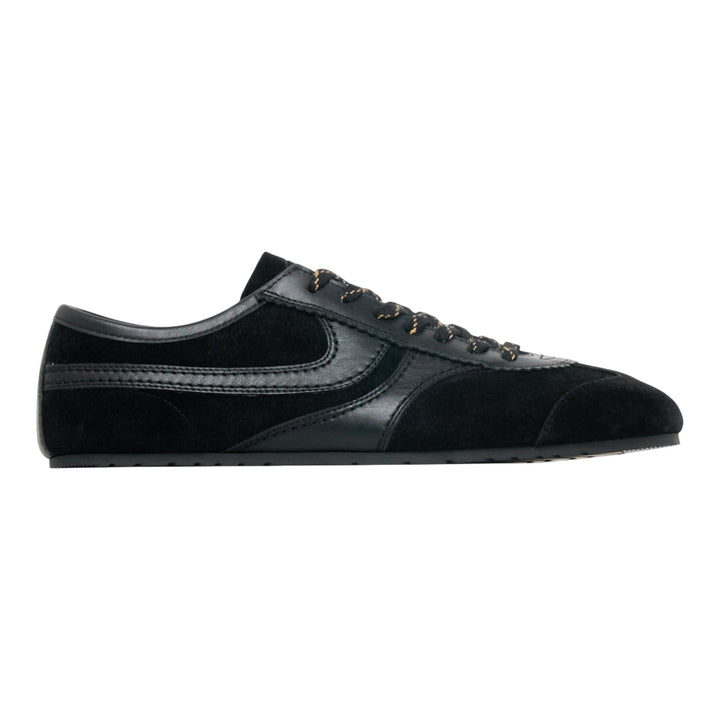 Club21 - Dries Van Noten - Calf Leather Sneaker - SNEAKERS - Black
