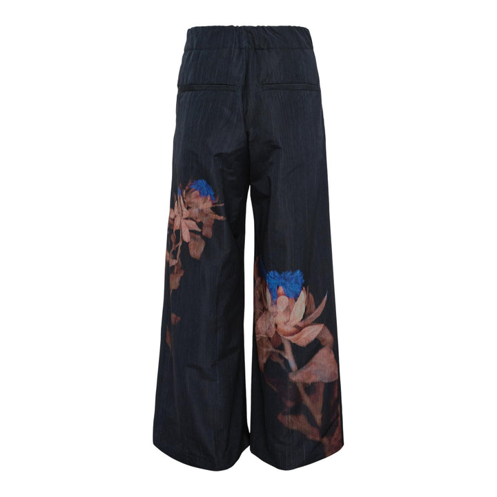 Club21 - Dries Van Noten - Loose Fit Wide Leg Pants - PANTS - Black