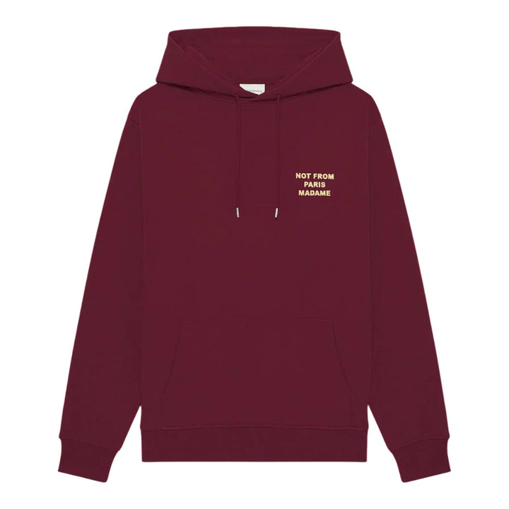 Club21 - Drole de Monsieur - Le Hoodie Slogan - SWEATSHIRTS - Maroon