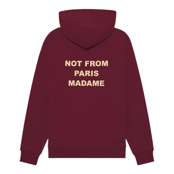 Club21 - Drole de Monsieur - Le Hoodie Slogan - SWEATSHIRTS - Maroon