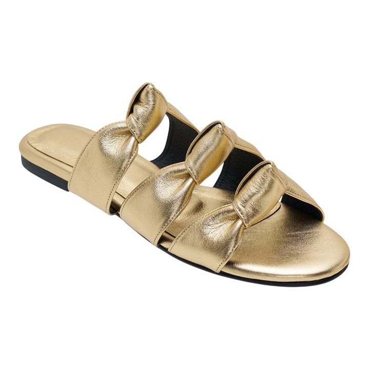 Club21 - Duet Shoes - Bowie Sandals - FLAT SANDALS - Gold