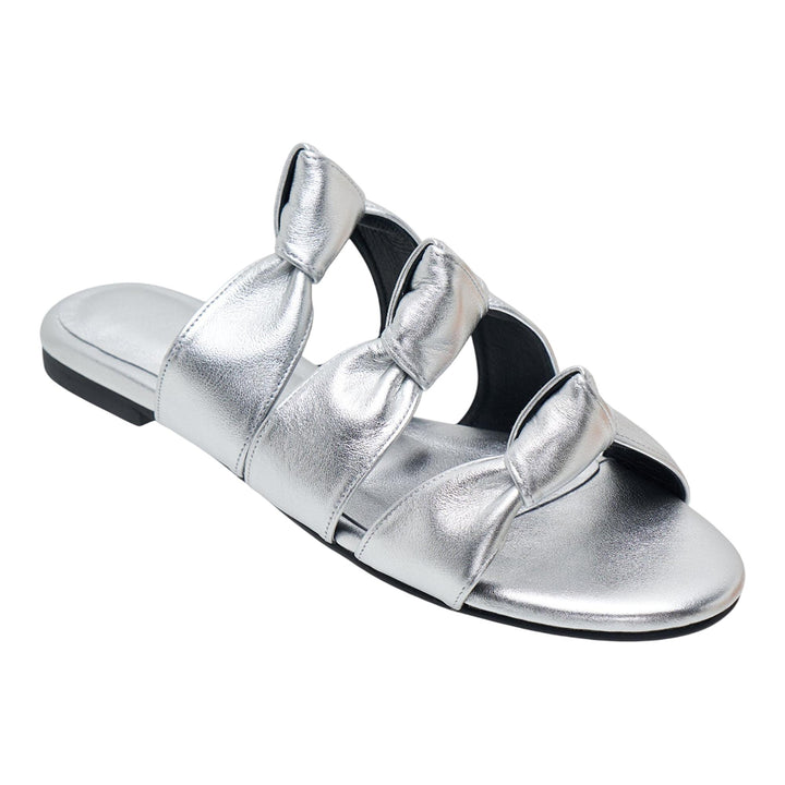 Club21 - Duet Shoes - Bowie Sandals - FLAT SANDALS - Silver