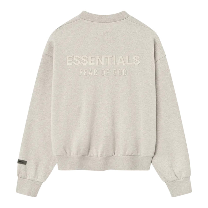 Club21 - Fear of God ESSENTIALS - Classic Fit Fleece Crewneck Sweatshirt - SWEATSHIRTS - Beige