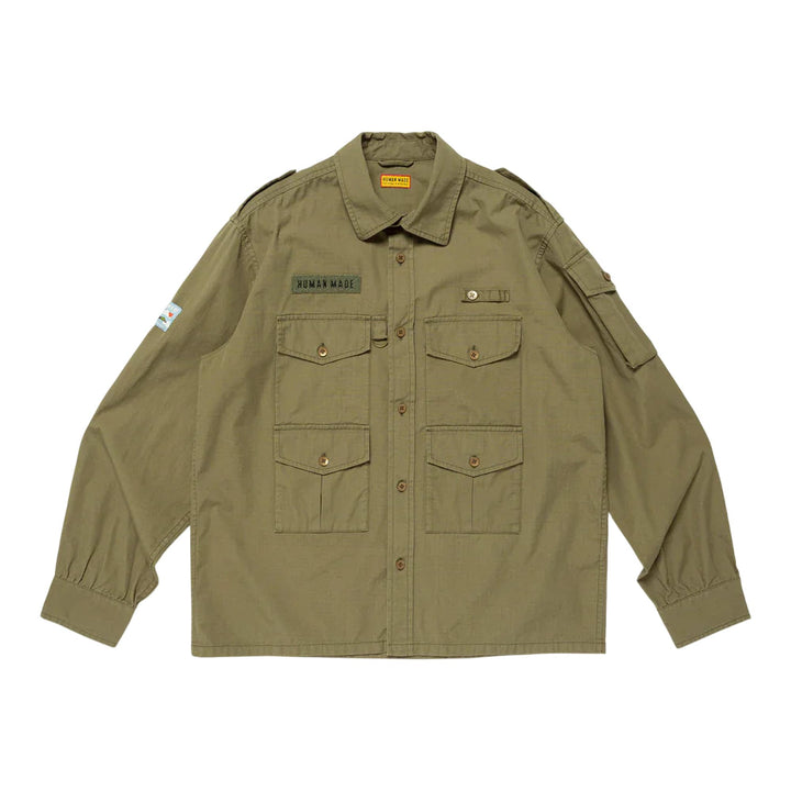 Club21 - HUMAN MADE - Cameraman Shirt - SHIRTS - Khaki