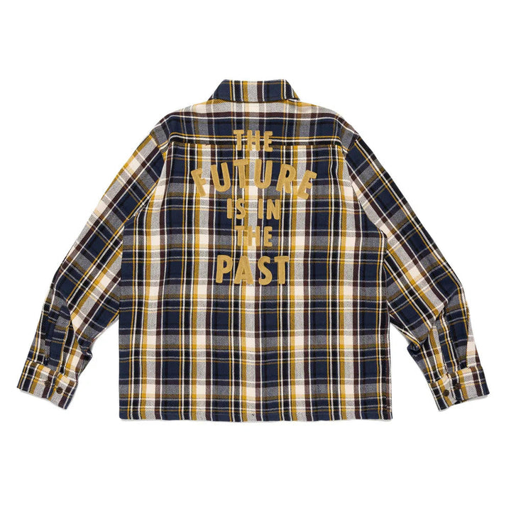 Club21 - HUMAN MADE - Check Shirt - SHIRTS - Navy