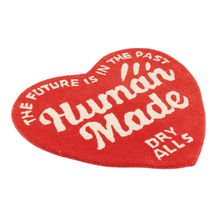 Club21 - HUMAN MADE - Heart Rug Medium - RUGS - Red