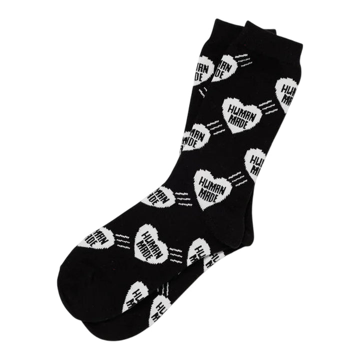 Club21 - HUMAN MADE - Heart Socks - SOCKS - Black