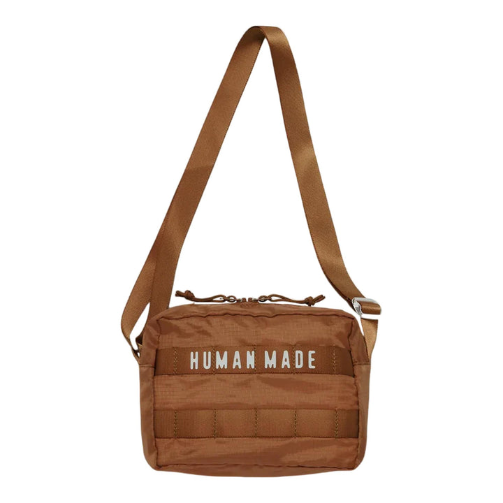 Club21 - HUMAN MADE - Packable Light Pouch - CROSS BODY - Brown