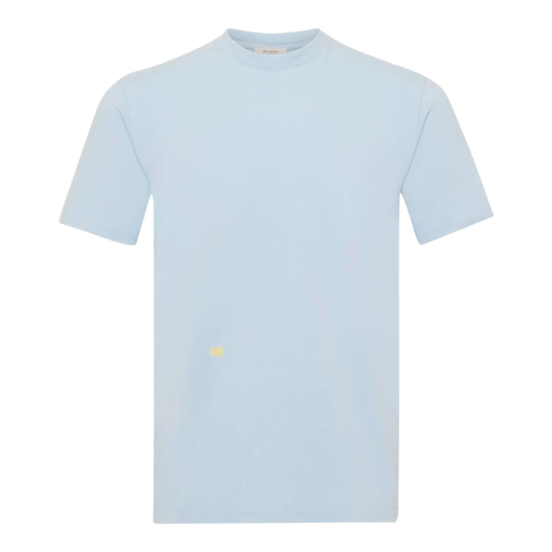 Club21 - JW Anderson - Contrast Embroidery T-Shirt - TEES - Blue