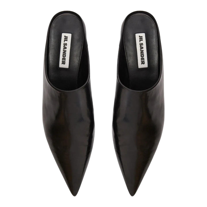 Club21 - Jil Sander - Pointy Mule New Tripon - HEELS - Black