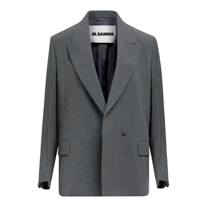 Club21 - Jil Sander - Wool Canvas Jacket - JACKETS - Charcoal
