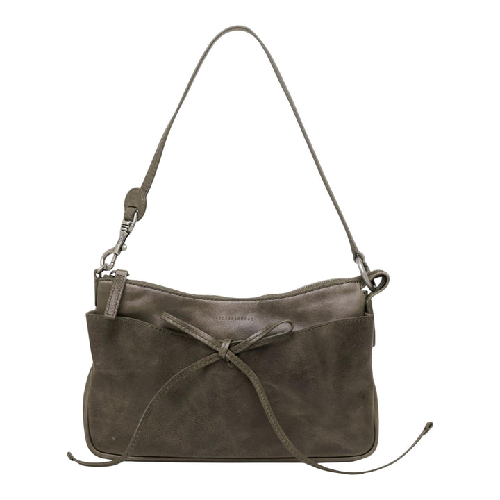 Club21 - MARGESHERWOOD - Ribbon Pochette - SHOULDER BAGS - Grey