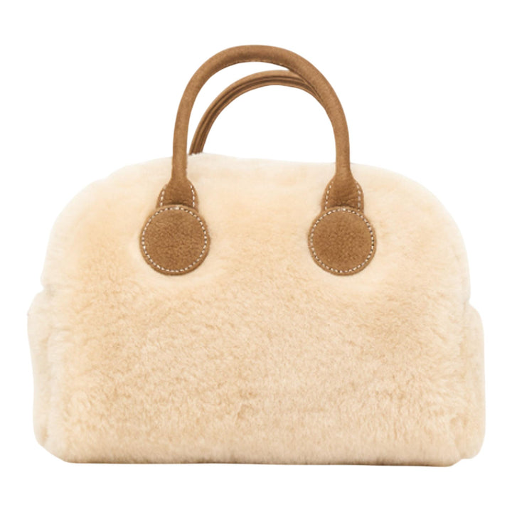Club21 - MARGESHERWOOD - Soft Bowling Bag Mini - HANDBAGS - Beige