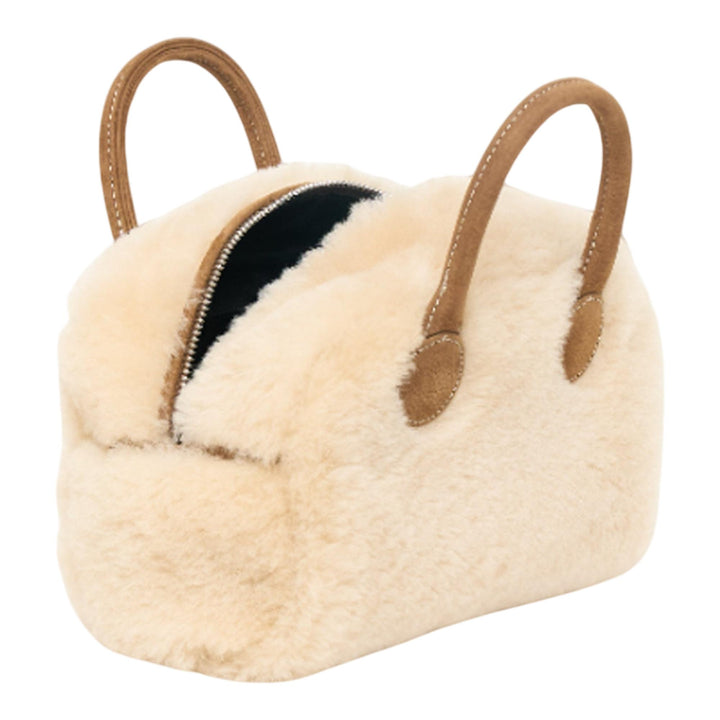 Club21 - MARGESHERWOOD - Soft Bowling Bag Mini - HANDBAGS - Beige
