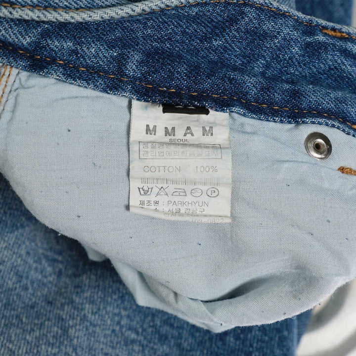 Club21 - MMAM - Medium Light Blue Wash Straight Leg Jeans - JEANS - Denim