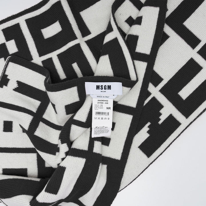 Club21 - MSGM - Sciarpa Scarf - SCARVES - Black