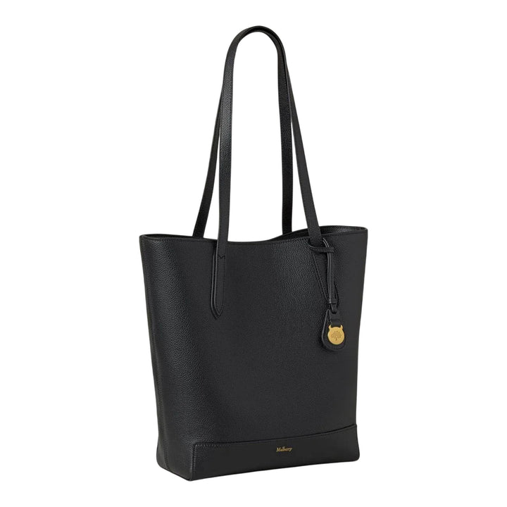 Club21 - Mulberry - A4 North South Shopper Small Classic Grain - MEDIUM TOTES - Black