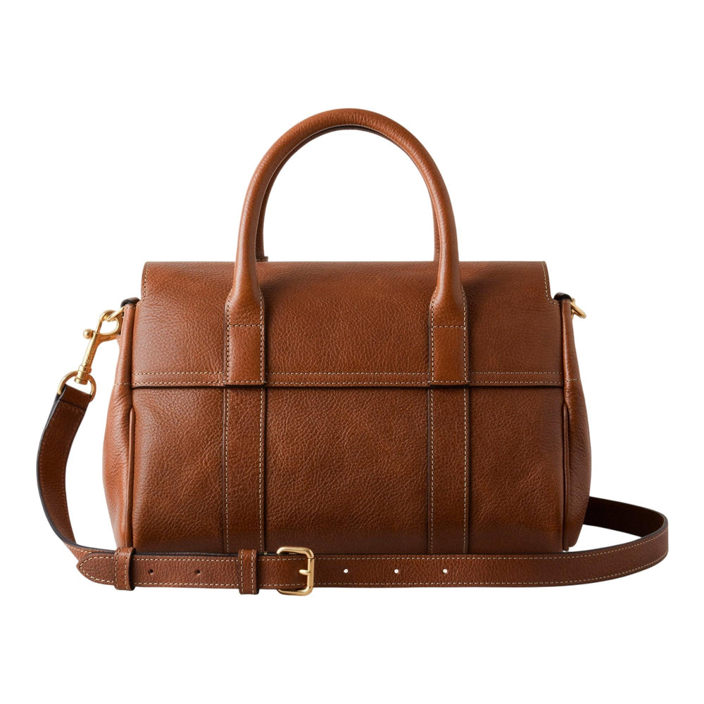 Club21 - Mulberry - Bayswater Satchel Oak NVT - SMALL SHOULDER BAGS - Oak