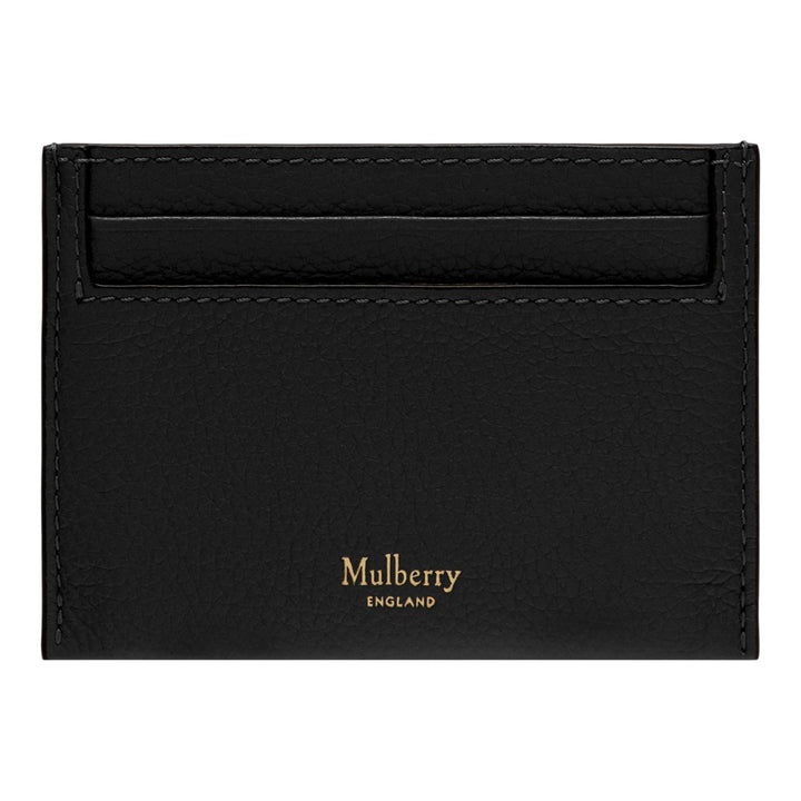 Club21 - Mulberry - Credit Card Slip Black Small Classic Grain - CREDIT CARD SLIP - Black