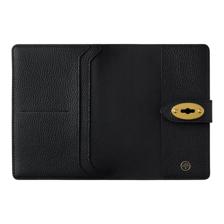 Club21 - Mulberry - Darley Passport Cover Small Classic Grain - PASS. HOLDERS - Black