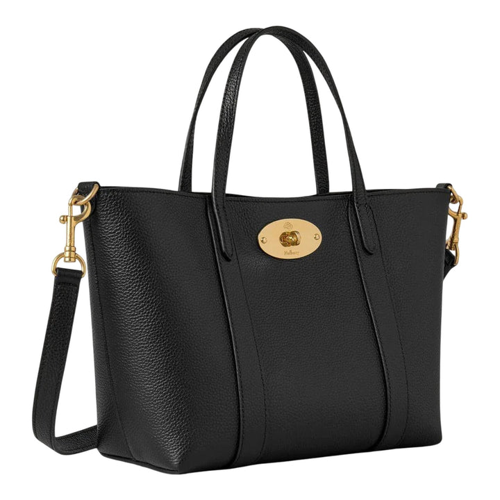 Club21 - Mulberry - Mini Bayswater Tote Small Classic Grain - SMALL TOTES - Black