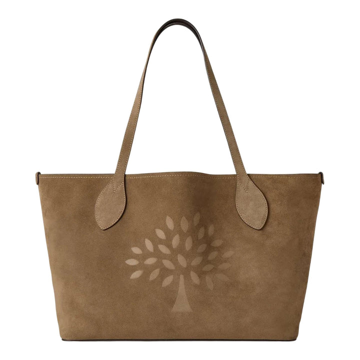 Club21 - Mulberry - Suede Tree Tote Salcombe Sand Suede - MEDIUM TOTES - Salcombe Sand