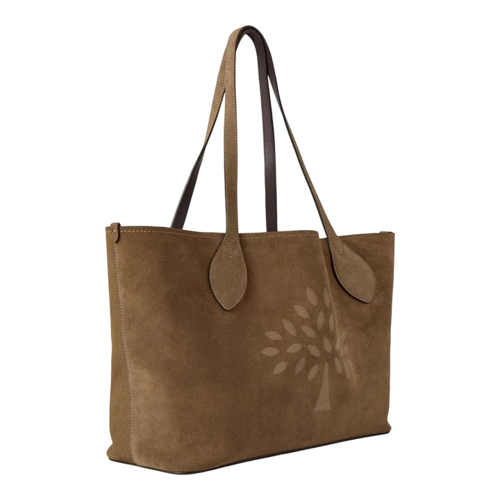 Club21 - Mulberry - Suede Tree Tote Salcombe Sand Suede - MEDIUM TOTES - Salcombe Sand