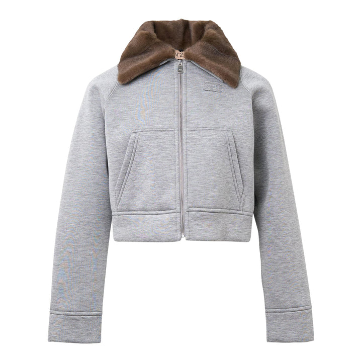 Club21 - N21 - Plush Jacket - JACKETS - Grey