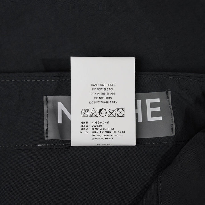 Club21 - NACHE - Pintuck Nylon Pants Unisex - PANTS - Grey