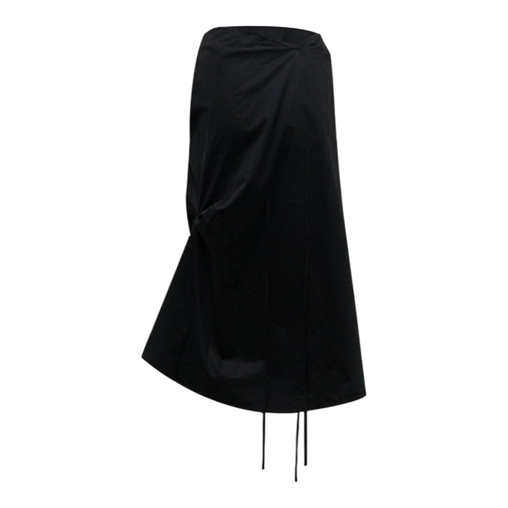 Club21 - NACHE - Strap Pulled Skirt Black - SKIRTS - Black