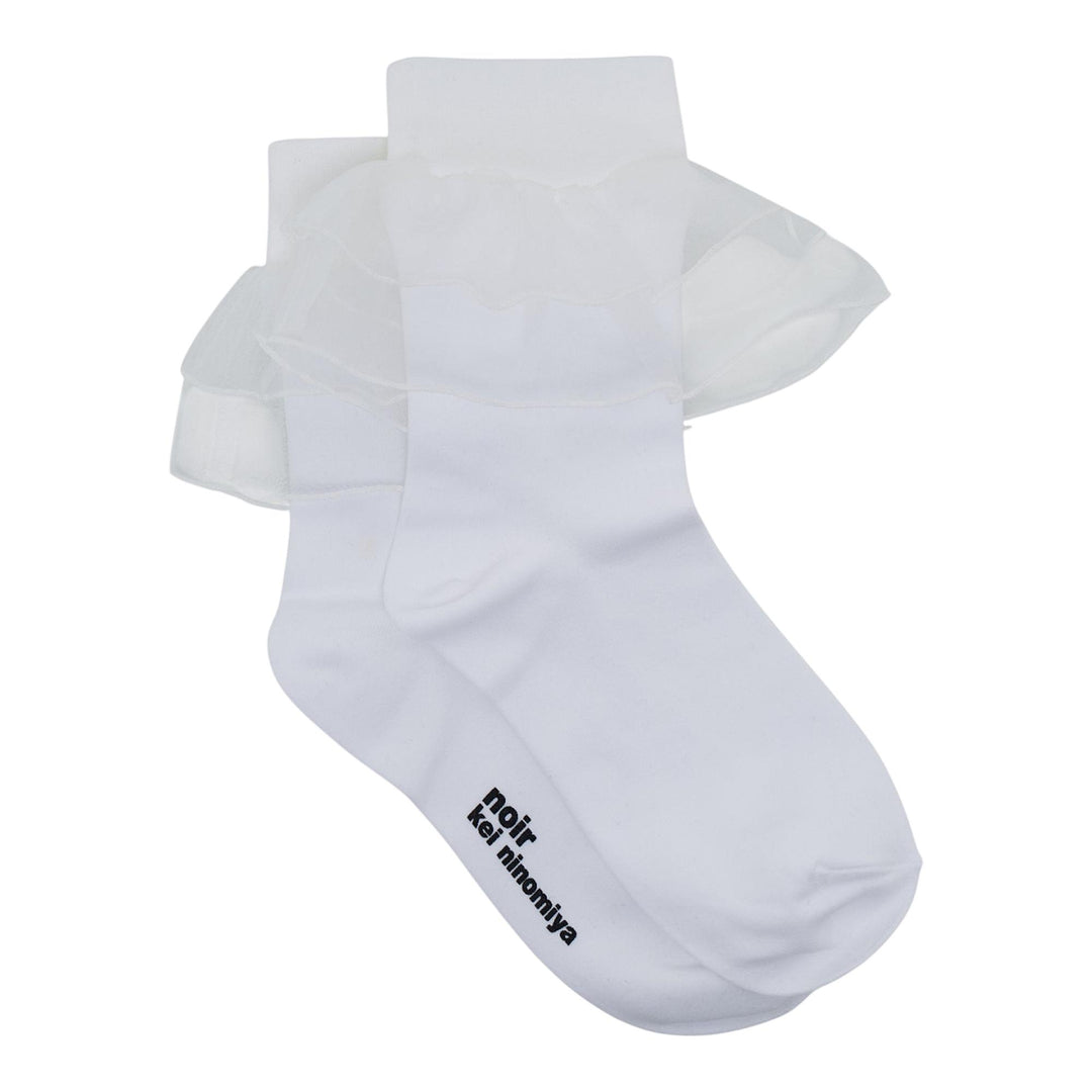 Club21 - Noir Kei Ninomiya - Nylon Socks - SOCKS - White