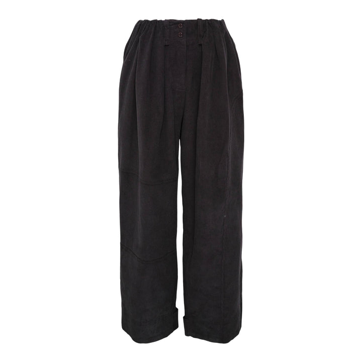Club21 - OPEN YY - Corduroy Full Gather Pants - PANTS - Blue