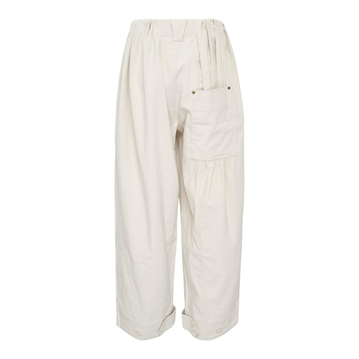 Club21 - OPEN YY - Corduroy Full Gather Pants - PANTS - White