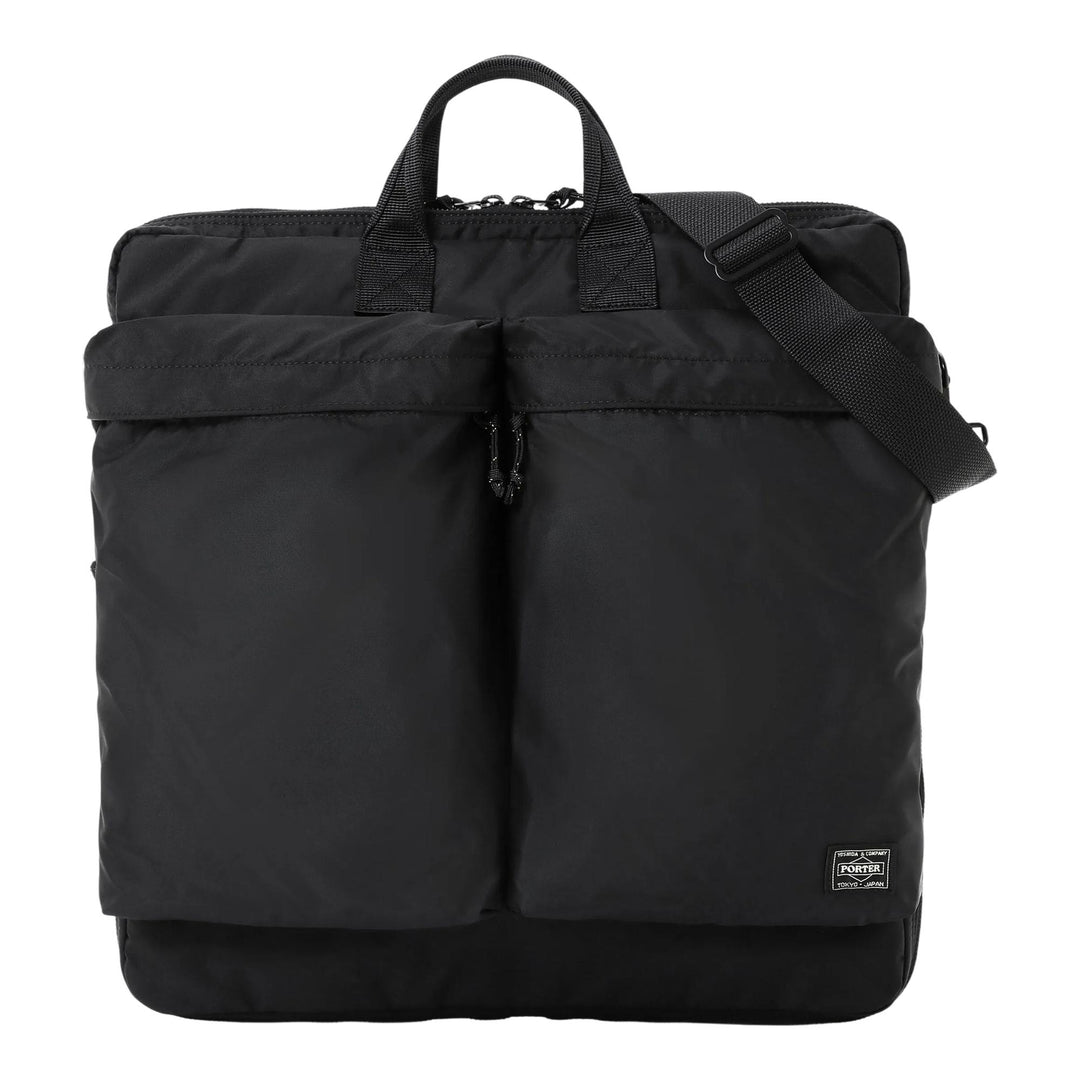 Club21 - Porter-Yoshida & Co. - Force 2Way Helmet Bag Small - TOP HANDLE - Black