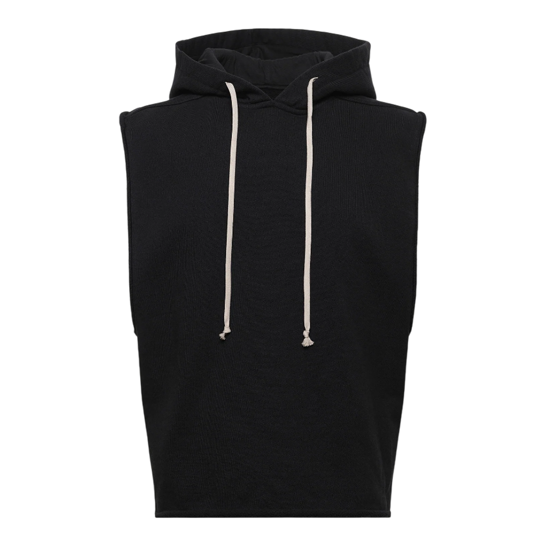 Hooded Tunic Compact Terry Jersey