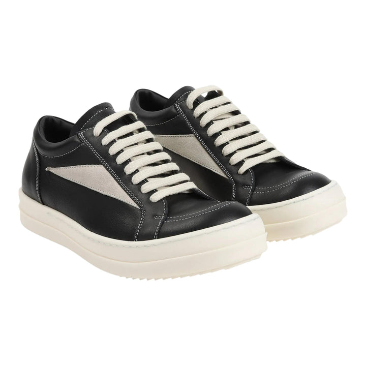 Club21 - Rick Owens - Vintage Sneaks Full Grain Cow Leather - SNEAKERS - Black