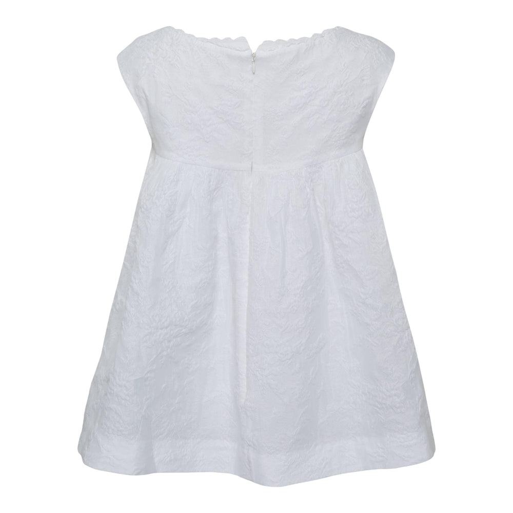 Club21 - SHUSHU/TONG - Notched Fluffy Sleeveless Top - WOVEN TOPS - White