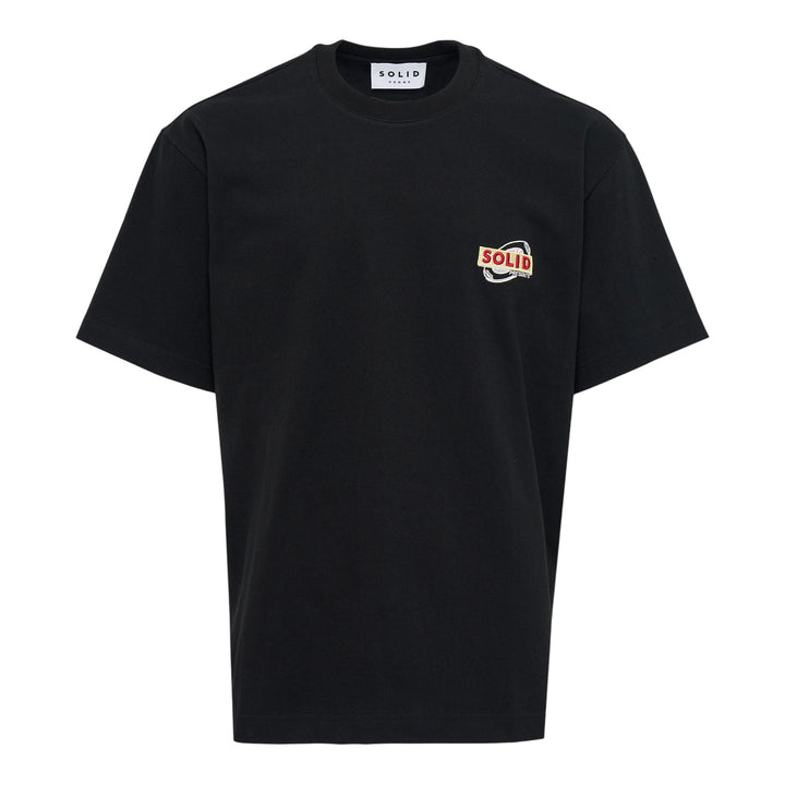 Club21 - SOLID HOMME - Rainbow Cake Print Tee - TEES - Black