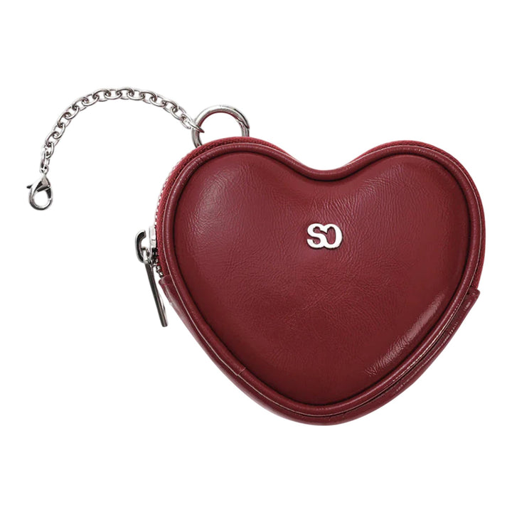 Club21 - STAND OIL - Heart Pods Keyring - POUCHES - Red