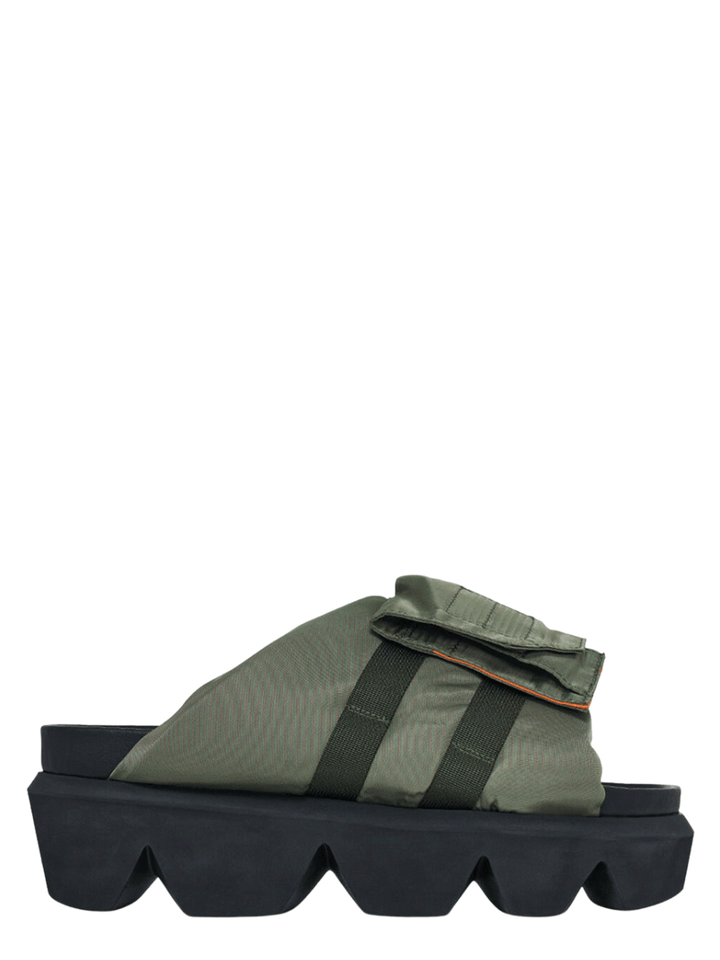 Sacai-Pockets-Slides-Khaki-1