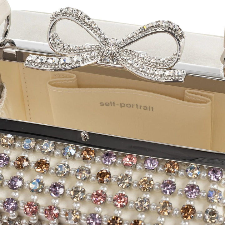 Club21 - Self-Portrait - Multi Crystal Micro Bag - MINI BAGS - Multi