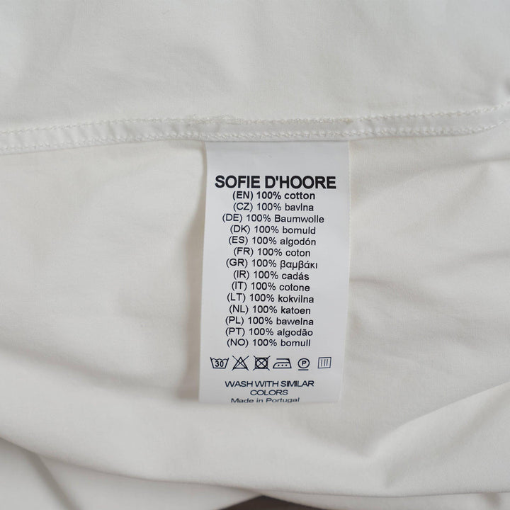 Club21 - Sofie D'Hoore - Long Sleeve Shirt With Big Pocket - BLOUSES - Off-White